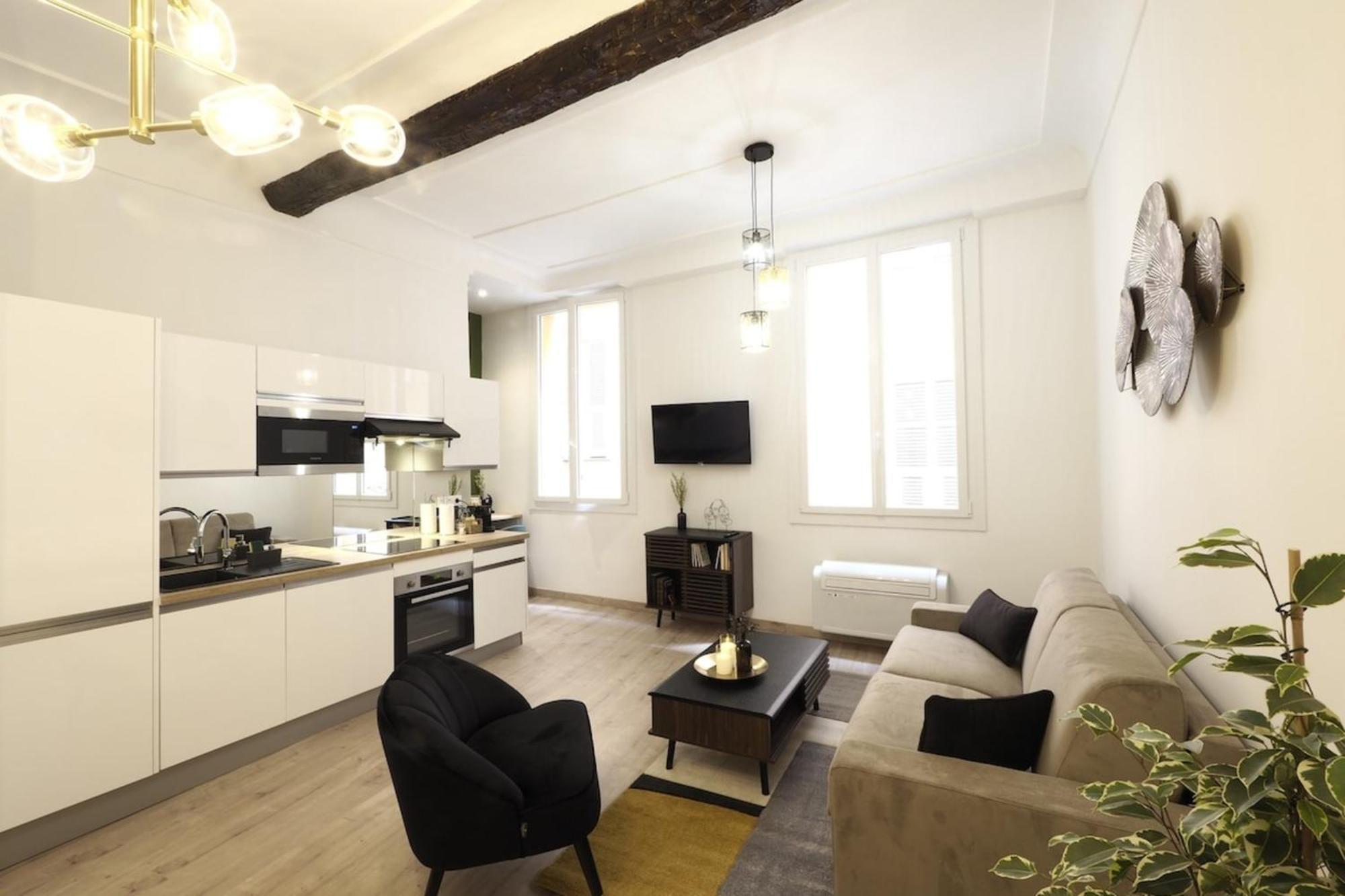06R - Nice Modern Apartment - Vieux Nice Buitenkant foto